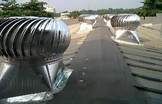 Pemasangan Turboair Turbine Ventilator proyek 23